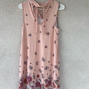 No Boundaries Sleeveless Floral Dress
